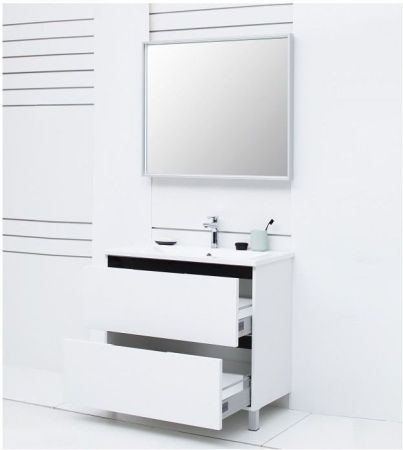 Зеркало De Aqua Алюминиум 9075 LED (с подсветкой по периметру)