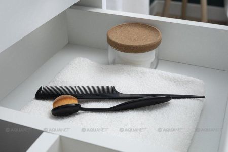 Мебель для ванной Aquanet Беркли 60 белый/дуб рошелье (зеркало белое), артикул 00258905