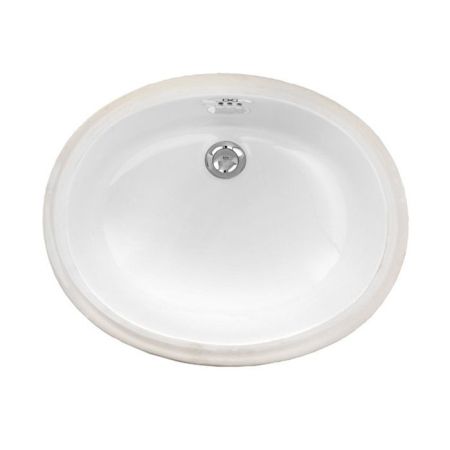 Devon WHITE 50 Раковина встраиваемая под столешницу (50х41cм), цвет: белый, артикул 2RALS50