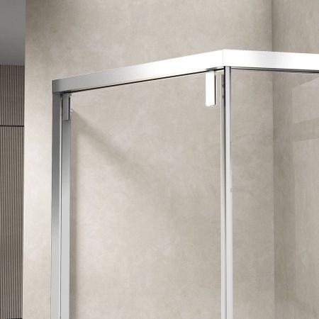 Душевые уголки Vincea Душевой уголок Show VSP1-4SH100CL, 1000*1000, хром, стекло прозрачное,, артикул VSP1-4SH100CL