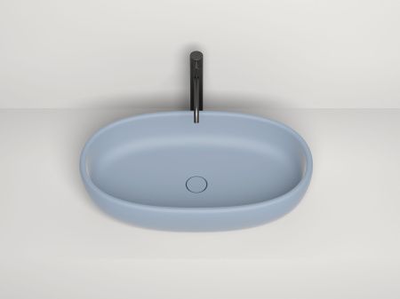 Раковина, Salini, LUCE, ширина, мм-700, глубина, мм-400, высота, мм-155, тип установки-накладной (настольный), отверстия для смесителя-отсутствуют, материал-искусственный камень, S-Stone, цвет-белый матовый Раковина, Salini, LUCE, ширина, мм-700, глубина, мм-400, высота, мм-155, тип установки-накладной (настольный), отверстия для смесителя-отсутствуют, материал-искусственный камень, S-Stone, цвет-белый матовый