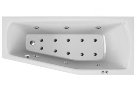 Ванна акриловая правосторонняя Relisan AQUARIUS Гл000013736, 160x70, артикул Гл000013736