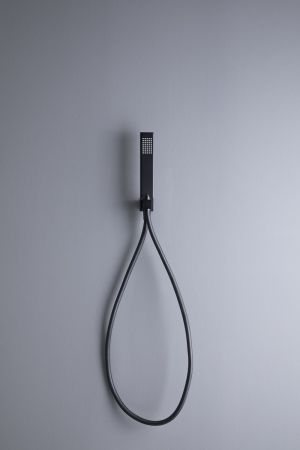 Душевой гарнитур Allen Brau Infinity 5.21021-31 черный матовый, артикул 5.21021-31