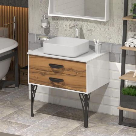 Мебель для ванной Дольче Лофт Opadiris Светлый орех, артикул 