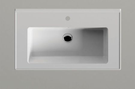 Раковина Bien Neptun 80 NPLK08001FD1W3000 Белая