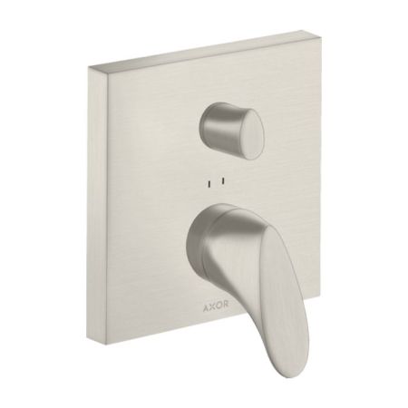 AX Starck Organic Смеситель для ван , цвет сталь, артикул 12416800