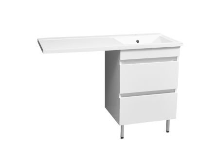 Раковина над стиральной машиной Мадлен 130, правая