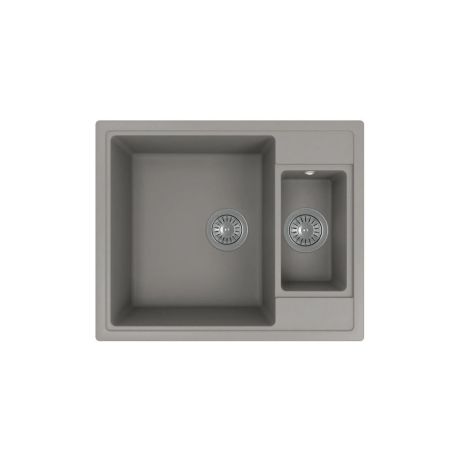 Кухонная мойка Florentina ЛИПСИ 20.465.D0620.307, серый шёлк, артикул 20.465.D0620.307