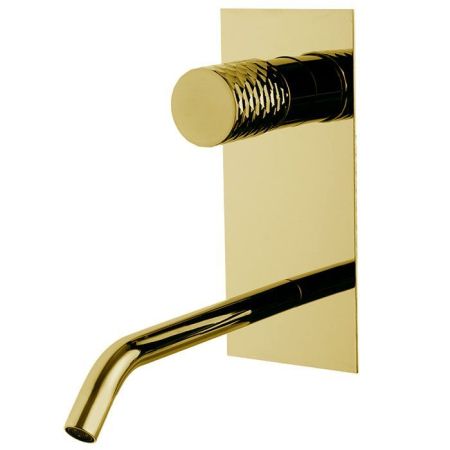 Fima Carlo Frattini Spillo Tech Cмеситель для раковины, встраиваемый, излив: 20.3см., цвет: золото, артикул F3051TWLX5XOR