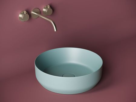 Умывальник чаша накладная круглая (цвет Зеленый Матовый) Element 390*390*120мм CN6022MLG, артикул CN6022MLG