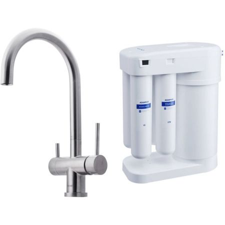 Смеситель для кухни Swedbe Selene Plus 8042M с фильтром Нержавеющая сталь, артикул 8042M
