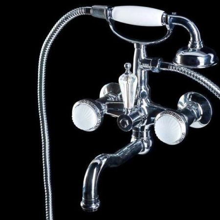 Смеситель для ванны SATINE хром Opadiris, артикул 