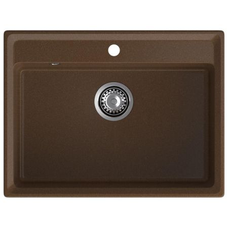 Кухонная мойка GranFest LEVEL 660, терракот, артикул LV-660 терракот
