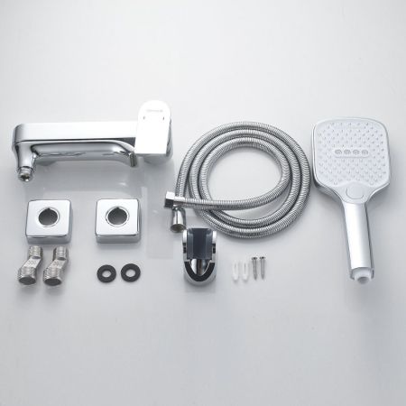 Смеситель для ванны Shevanik S4102, хром, артикул S4102