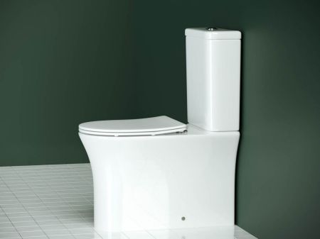 Напольная пристенная чаша унитаза STAR Rimless, артикул CN1904-B