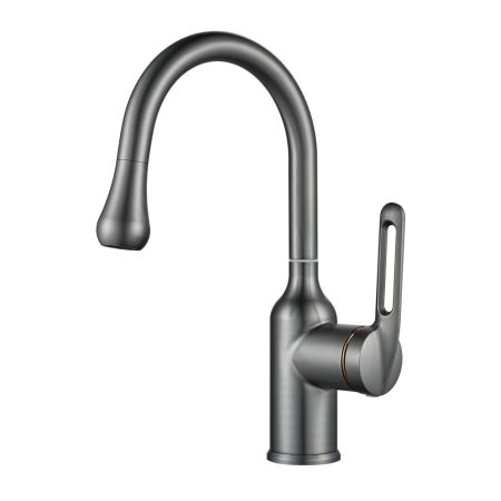 Смеситель для раковины Raffine F101T, оружейная сталь, артикул F101T