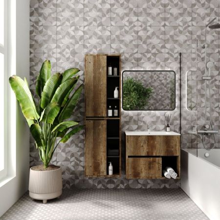 Зеркало VIANT "Люксембург" 80х60 LED подсветка  (VLUX8060-ZLED), артикул VLUX8060-ZLED