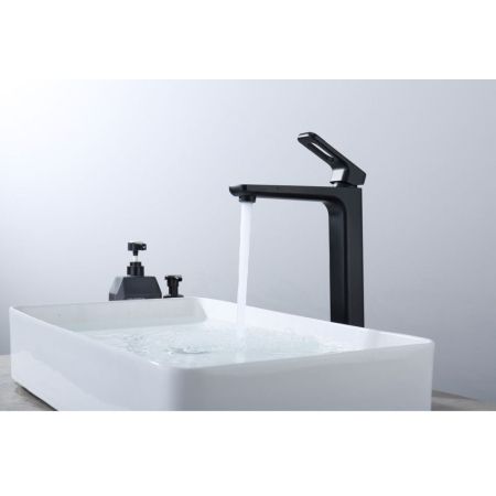 Смеситель для раковины Raglo R51.15.06, черный, артикул R51.15.06