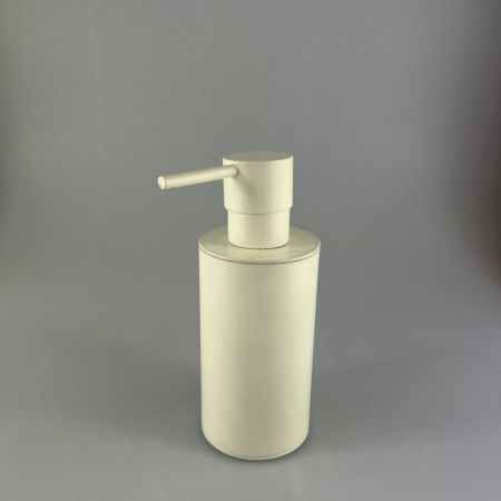 Stil Haus Hashi, настольный металлический дозатор, цвет белый матовый, цвет помпы хром, артикул HS30AP(24)