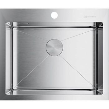 Мойка, OMOIKIRI, Akisame, ширина, мм-590, глубина, мм-510, высота, мм-200, тип установки-встраиваемый, отверстия для смесителя-1, с переливом, сифон и донный клапан с декоративной накладкой в комплекте, материал-нержавеющая сталь, крепления в комплекте, ц