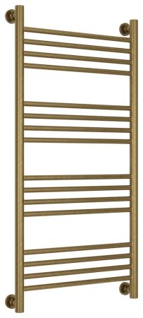 Полотенцесушитель водяной "Богема+" прямая 1000х500 (Состаренная БРОНЗА)