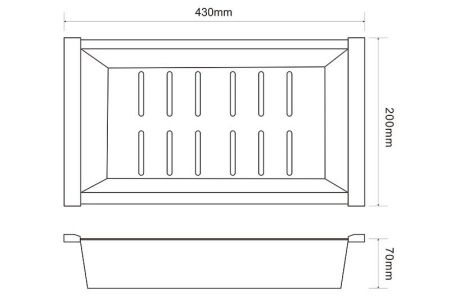 Коландер ZorG PVD Grafit C 12-44 GRAFIT Графит, артикул C 12-44 GRAFIT