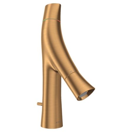 AX Starck Organic Смеситель для раковины 80, цвет шлифованное золото