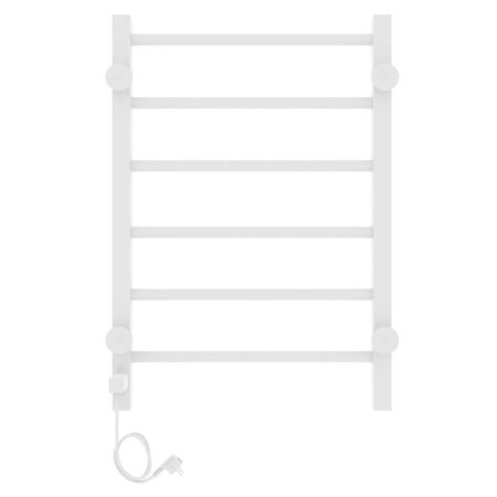 Полотенцесушитель электро "Феличия ЧК6 400х600", белый муар, правый, артикул 73207588