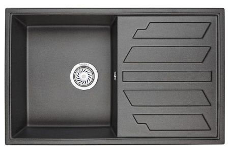 Кухонная мойка Granula 8002, ЧЁРНЫЙ, артикул 8002, ЧЁРНЫЙ