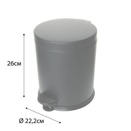 Ведро для мусора FIXSEN HoReCa FX-34024B, черный, артикул FX-34024B