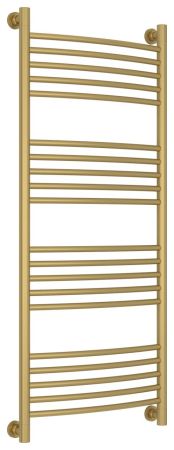 Полотенцесушитель водяной "Богема+" 1200х500 (Матовое золото), артикул 032-0221-1250