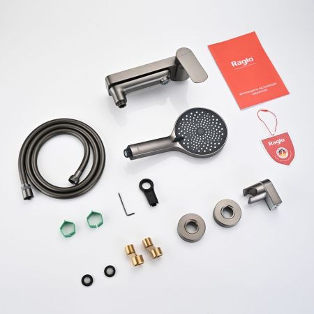 Смеситель для ванны Raglo R03.30.09, графит