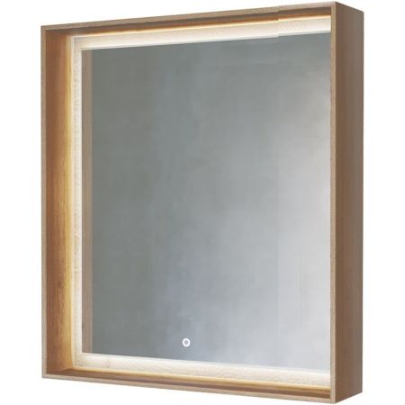 Зеркало Raval Frame 75 с подсветкой Белое Зеркало Raval Frame 75 с подсветкой Белое