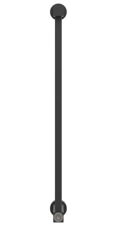 Полотенцесушитель электрический "ХОРДА 4.0" 600х166 (Тёмный титан муар)