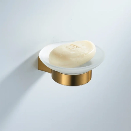 Мыльница Shevanik SG5703G, золотой сатин