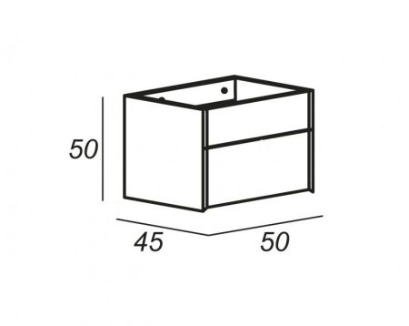 Мебель для ванной CEZARES SPACE, артикул 55049