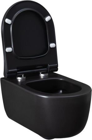 Чаша подвесного унитаза Allen Brau Priority 4.31002.31 черный матовый, артикул 4.31002.31