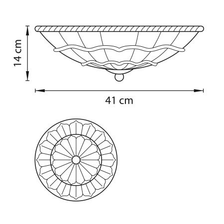 Плафон потолочный Zucche Lightstar 820244