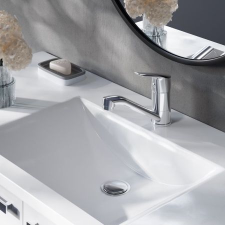 Смеситель для кухни Voda Reef RE15, хром, артикул RE15