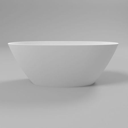 Ванна WHITECROSS Onyx B 160x75 (белый мат) иск. камень, артикул 0205.160075.200