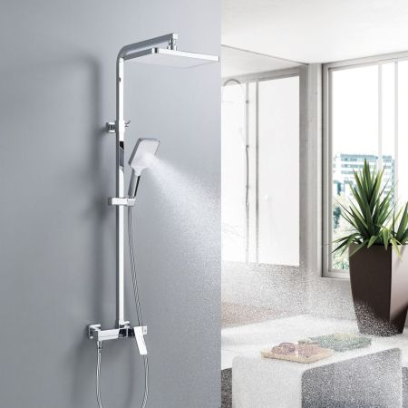 Душевая система Shevanik S4636, хром