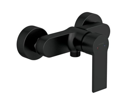 Смеситель для душа Cersanit BRASKO BLACK однорычажный черный (63109), артикул 63109
