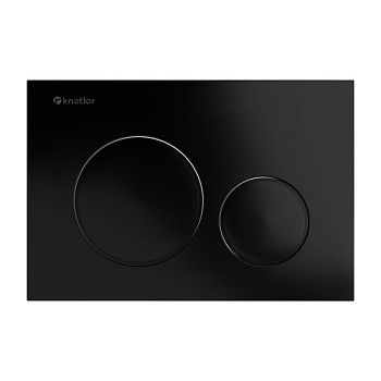 Клавиша смыва Knotlor BIS104BL, черный
