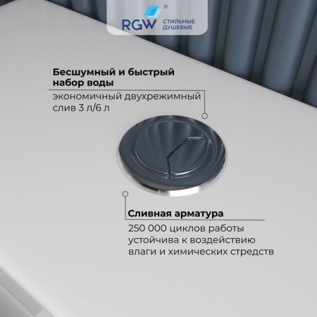 Унитаз с бачком напольный RGW SW-04