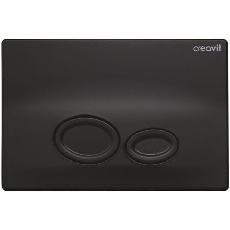 Клавиша смыва Creavit Drop GP2002.01 Черная матовая, артикул GP2002.01