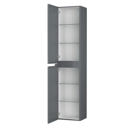 Пенал Hella, 35, серый лак, левый