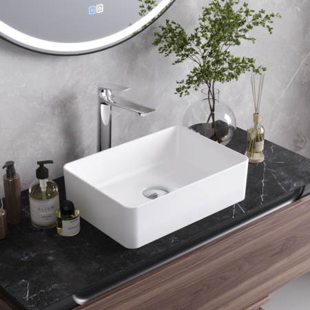 Раковина накладная керамическая CZR-6596, артикул CZR-6596