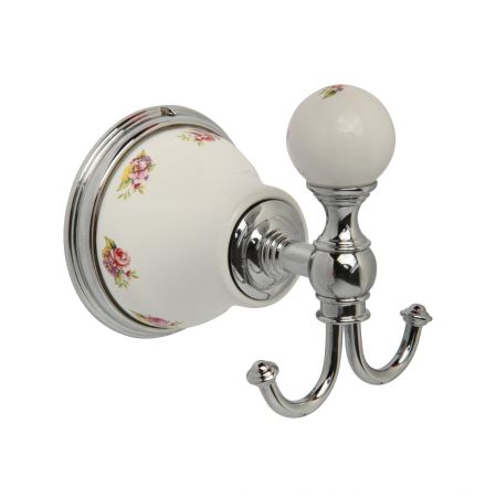 PROVANCE Крючок, керамика с декором/хром, артикул 17663
