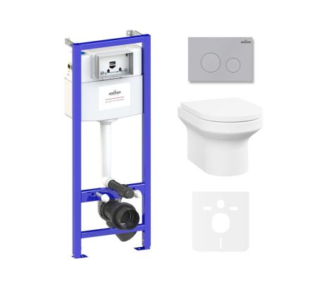 Комплект 6 в 1 Lavinia Boho Grance Hill Rimless 87561007, премиум с пластиковой клавишей, артикул 87561007