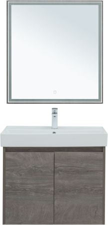 Мебель для ванной Aquanet Nova Lite 75 дуб рошелье (2 дверцы), артикул 00302536